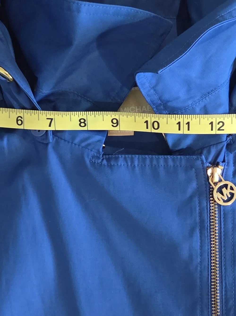 *NWOT* Michael Kors Cobalt Blue Belted Trench Coat